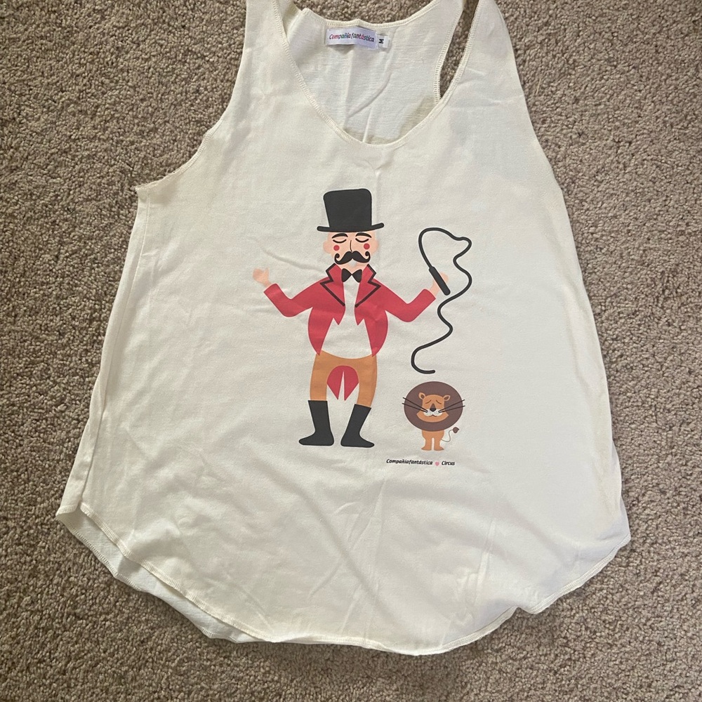 Circus Graphic Tank Top